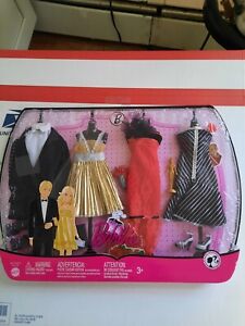 Mattel 2009 Barbie  Fashion Clothes Set with Ken Outfit Set  N7478