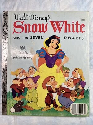 Vintage A Little Golden Book Disney’s Snow White & The Seven Dwarfs 1981 #1425 - Image 1 of 4