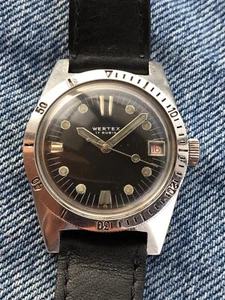 Diver Wertex Automatic 20 Atmos Tropical Dial Rare Sub Watch Vintage - Picture 1 of 13