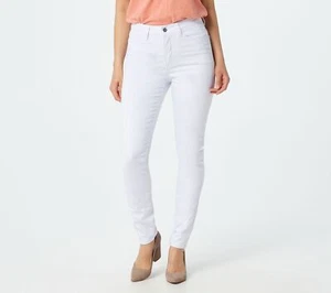 Women with Control Tall My Wonder Denim White Stain Resistant Jeans in size 28 - Picture 1 of 4