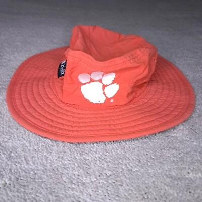 Columbia Clemson Bucket Hat Cap Adult One Size Unisex Orange Embroidered - Image 1 of 4
