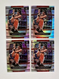 **4 CARD LOT** 2022 KATANA CHANCE WWE Select SILVER/SCOPE #91 Kacy Catanzaro - Picture 1 of 2