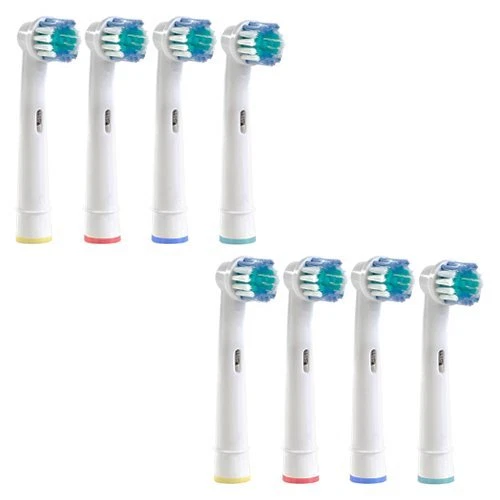 8 Testine Compatibili Per Spazzolino Elettrico Testina Oral-b Cross Action