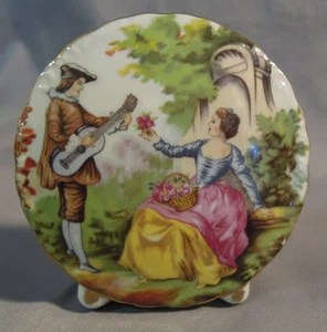 Vintage ESTHER Fine China Knospen Vase Mann & Frau aus Reg Japan Gold Label - Bild 1 von 4