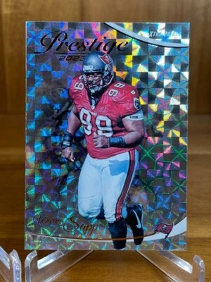 Warren Sapp 2023 Panini Prestige Football Xtra Points Diamond Refractor #281 - Image 1 of 4