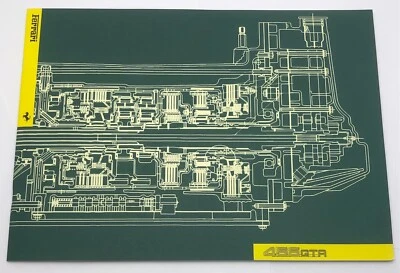 Ferrari 456GTA Press Kit 1087/96 English & Italian 1996 - Imagem 1 de 4