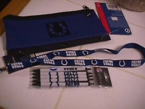 NFL Indianapolis Colts Lanyard By Wincraft NW, Ball point Pens, & Pencil Case