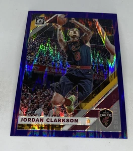 Jordan Clarkson 2019-20 Optic Purple Shock Prizm #144 Cleavland Cavaliers - Picture 1 of 2