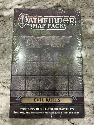Paizo GameMastery Map Pack - Evil Ruins New - D&D War Hammer - Image 1 of 2