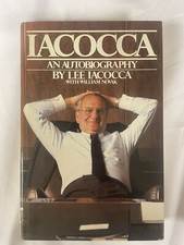 Iacocca: An Autobiography by Lee Iacocca Hardback Book in VGC Chrysler