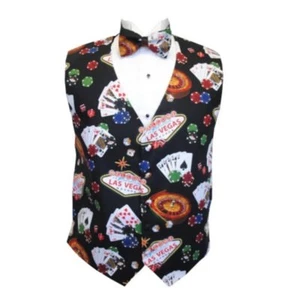 Casino Royale Tuxedo Vest and Bow Tie - Picture 1 of 2