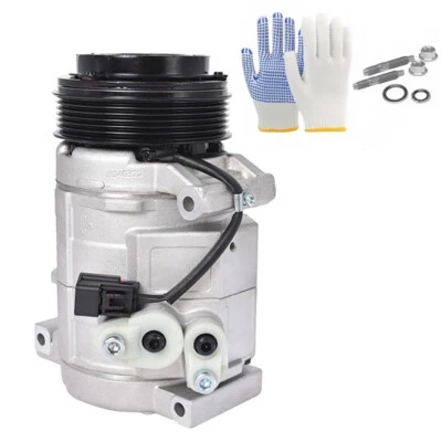 New A/C AC Compressor For 2007 2008 2009 2010 2011 2012 GMC Acadia 3.6L - Image 1 of 4