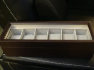 case elegance watch display case 6 slot - Picture 1 of 12