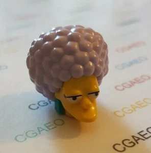 1 X Lego 19902c02pb01 Minifigure, Head, Modified Simpsons Patty with Dark Turqu - Imagen 1 de 1