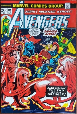 Avengers #112 F/VF 7.0 (Marvel Comics 1973) ~ 1st Appearance of Mantis ✨ - Image 1 of 2