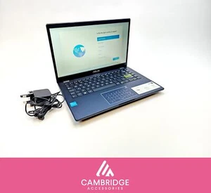 Asus Vivobook Go 14" (128GB eMMC, Celeron N4500, 4GB DDR4) E410KA Blue Grade C - Picture 1 of 12