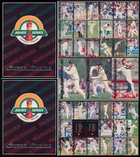 1994 Futera Ashes Super Series - Australia & England - Complete Set of 40 Cards