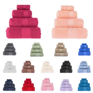 Turkish Cotton Bath Towel 500GSM Soft Face, Hand Towel, Extra Large Jumbo Sheets - Picture 1 of 141