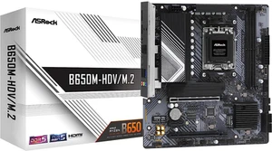 B650M-HDV/M.2 prend en charge les processeurs AMD Socket AM5 Ryzen série 7000 - Photo 1/12