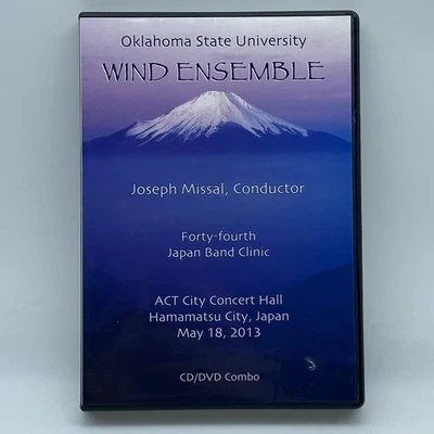 Oklahoma State University Wind Ensemble: Japan Band Clinic May 2013 DVD/CD - Image 1 of 4