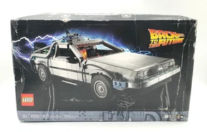 Lego Icons 10300 Back to the Future Car Building Set - NEW/OPEN BOX Sealed Bags - Picture 1 of 5