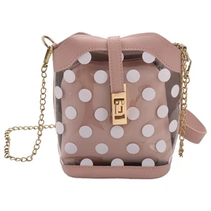 Nuevo Bolso Perchero Mujer Transparente Compuesto Bolso Playa Agua9171 - Imagen 1 de 9