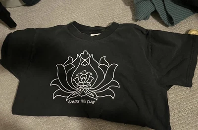 SAVES THE DAY band Lotus Graphic T Shirt Full Size S-5XL - Image 1 of 3