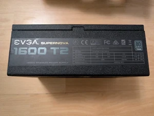 EVGA SuperNOVA 1600 T2 Power Supply, 80 Plus Titanium 1600W, Fully Modular - Picture 1 of 8