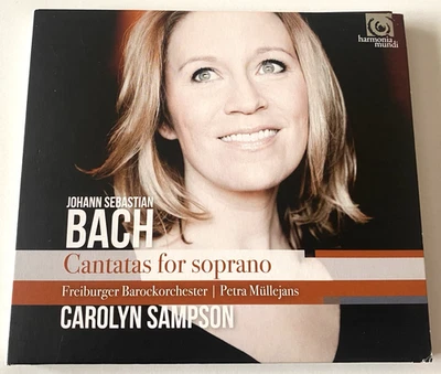Carolyn Sampson / J.S. Bach  – Cantatas For Soprano Digipak EU CD Album 2017 - Image 1 of 3