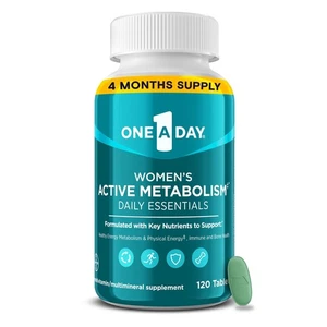 Women's Active Metabolism Daily Essential, Multivitamin for Women, Metabolism... - Foto 1 di 7