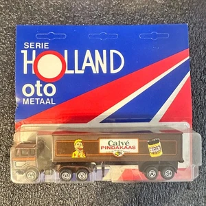 Serie Holland oto Metaal Die Cast Tractor Trailer Calve Pindakaas - Picture 1 of 2