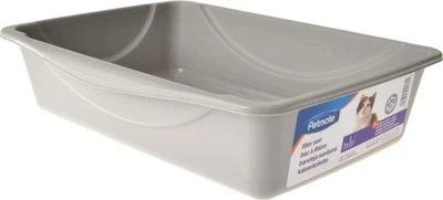 Petmate Litter Pan, Blue/Gray, Small, Made in USA Blue Mesa/ Mouse Gray  - Image 1 of 4
