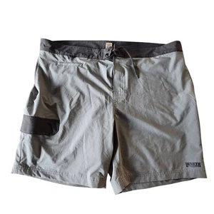 New Duluth Trading Co Men's Swim Shorts Lightweight Performance Gray Size 46 - Picture 1 of 9