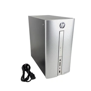 HP Pavilion 570-p0xx Desktop PC Tower i5-7400 16GB RAM 256GB SSD Win 11 Home - Bild 1 von 15