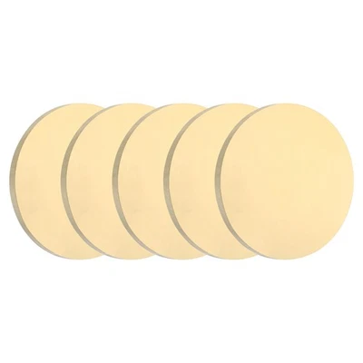 Placa redonda de latón de 5 piezas, hoja redonda de latón de 0,1" (2,5 mm) de grosor de 1,2" (30 mm) de diámetro H62 Foto 1 de 4