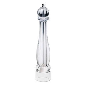 Molinillo Sal y Pimienta de Tabla en Plex Transparente 30CM Leone - Especias - Imagen 1 de 4