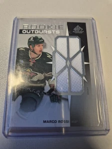 UD 22-23 SP Game Used Rookie Outbursts Jersey Marco Rossi Minnesota.Wild #RO-MR - Bild 1 von 2