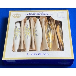 De Colección Adornos Árbol de Navidad Colección Imperial Sears Forma de Lágrima - Imagen 1 de 10