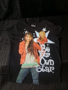HARD TO FIND~ Vintage Disney HANNAH MONTANA Girls Kids SIZE XL 14/16 T-SHIRT - Picture 1 of 5