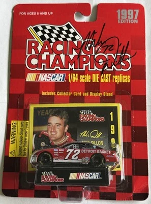 Racing Champions #72 Mike Dillon 1997 Nascar Detroit Gasket Monte Carlo Signed - Image 1 of 4