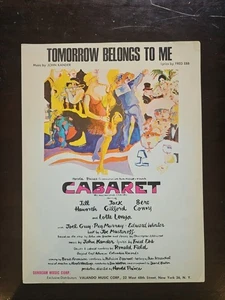 Tomorrow Belongs To Me Cabaret 1966 Noten John Kander - Bild 1 von 2