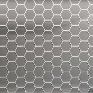 Cruz Bay Studio MKT2853 3 inch Beehive - 10" x 12" Geometric Wall - Marsh Gloss - Picture 1 of 12