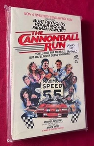 Michael AVALLONE / The Cannonball Run SIGNED 1ST 1st Edition 1981 - Picture 1 of 1