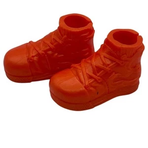Monster High Heath Burns' Ghoul Fair Orange Stiefel Schuhe Ersatz - Bild 1 von 4