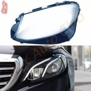 Left Side Headlight Lens Cover Shell & Glue For Mercedes W213 E-Class 2017-2020 - Bild 1 von 12