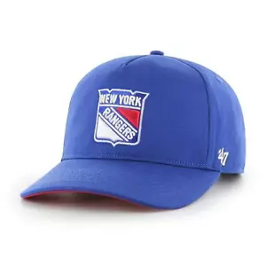 47 Brand Cap NHL New York Rangers '47 Hitch Snapback Cap Logo Embroidery New - Picture 1 of 6