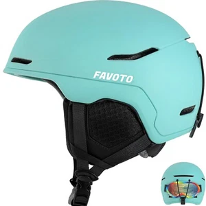 Schneehelm, Wintersporthelm, Snowboardhelm, L 57-61cm, Belüftung, Blau - Bild 1 von 10