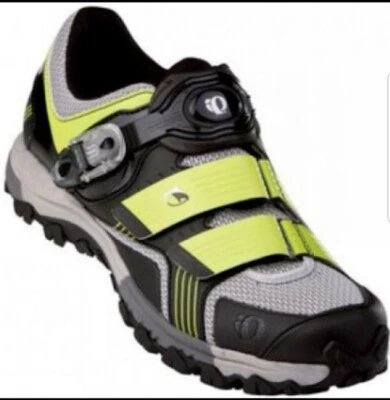 Nuevo Pearl Izumi X-Alp Lanzamiento Todo Terreno MTB Bicicleta de Montaña Zapatos Lima/Negro 41  Foto 1 de 4