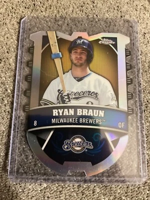2014 Topps Chrome - Chrome Connections Die-Cuts #CC-RB Ryan Braun - Image 1 of 2