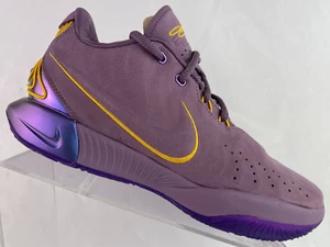 Nike Lebron XXI 21 Freshwater Violet Dust Purple Gold Shoes FV2345-500 Men Sz 11 - Picture 1 of 6